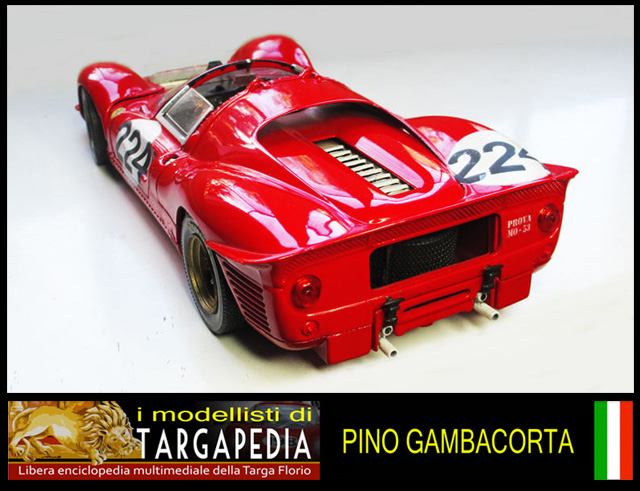 Targa Florio 1967 - Ferrari 330 P4 - Jouef 1.18 (6).jpg